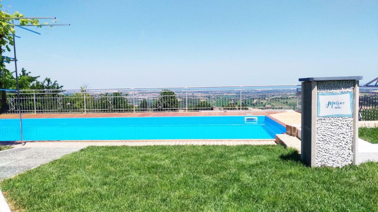 Villa Mulino del Mare Saludecio Esterno foto